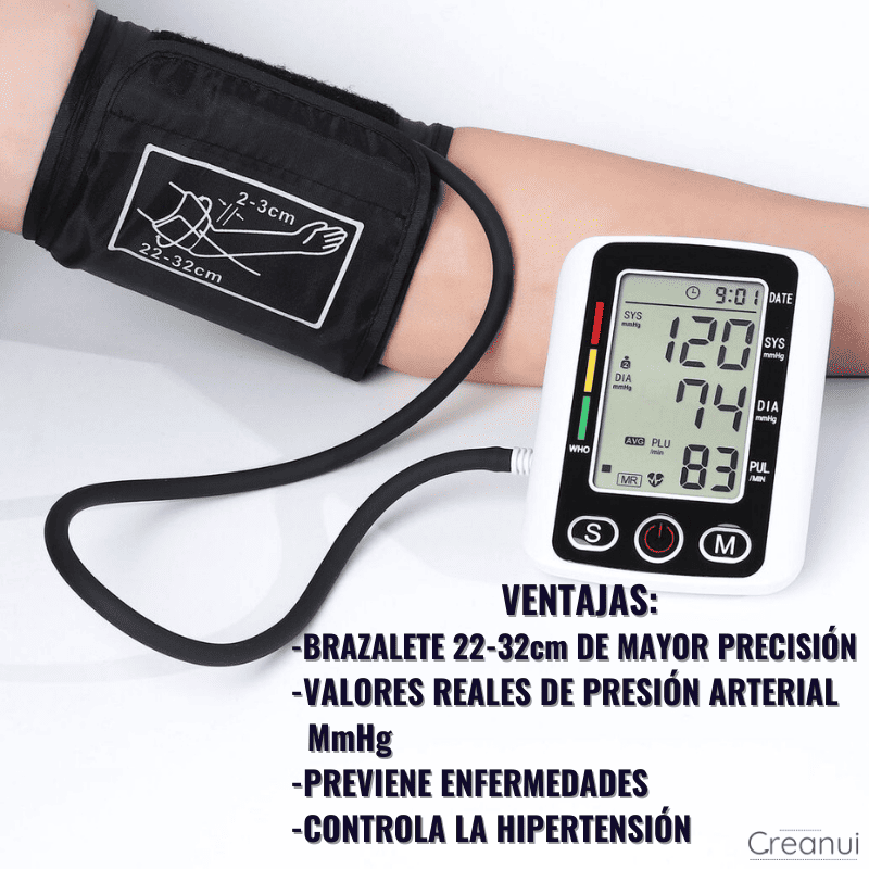 Monitor digital de pressão arterial de braço VitaPulse ♥️